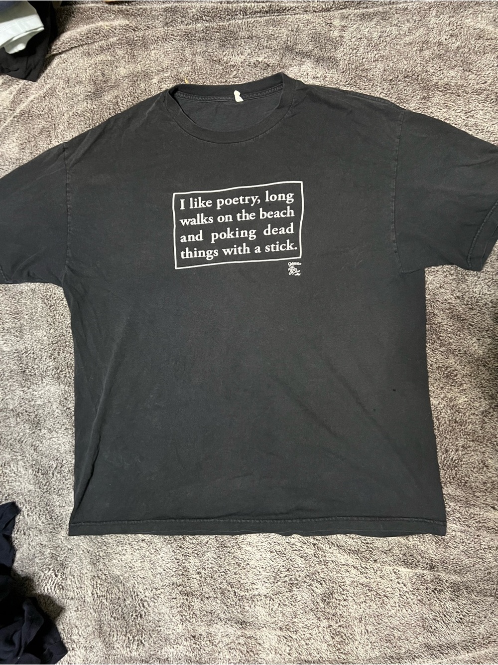 Vintage poking dead things tee